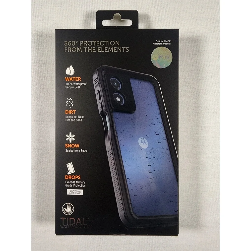 Tidal Body Glove Waterproof Case for Moto‎ G PLAY (2024)